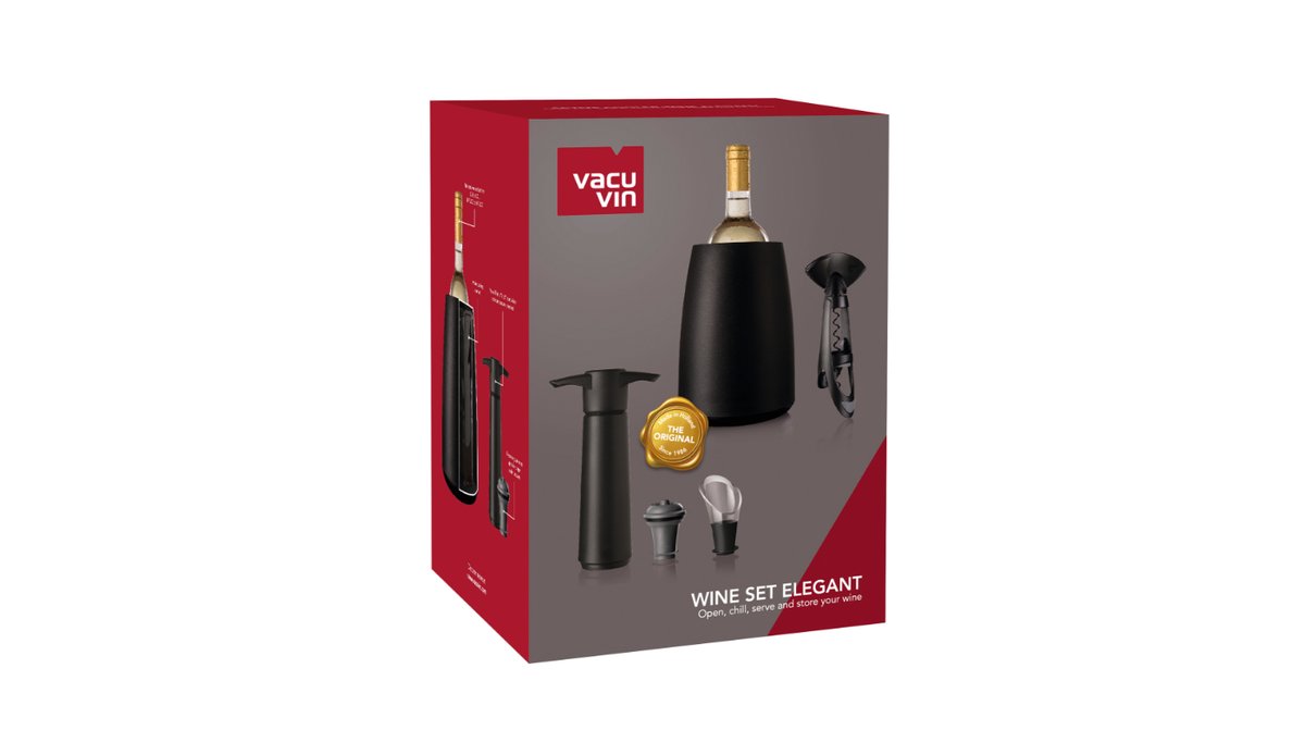 Vacuvin wine set Elegant