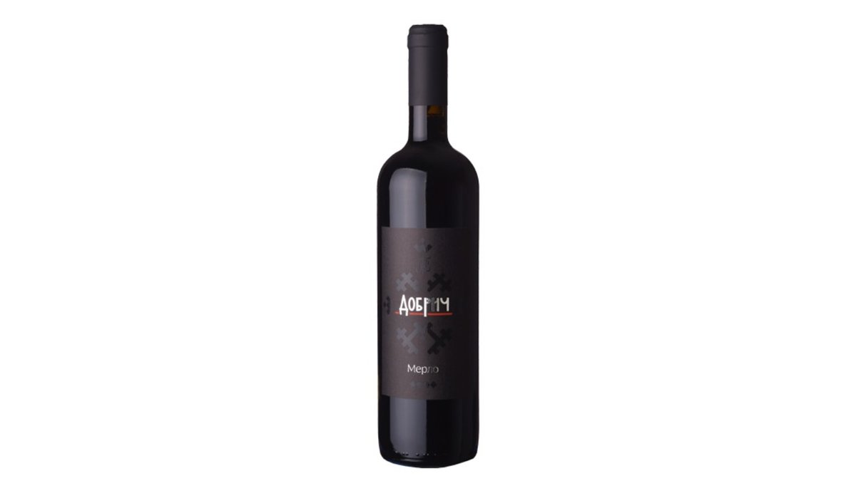 Vino Dobrič Živković Merlot 0,75 Black