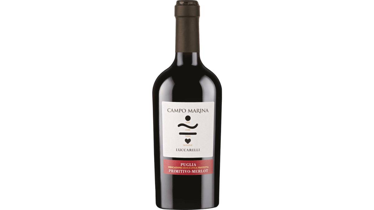 Vino Campo Marina Primitivo Merlot Igp 0.75